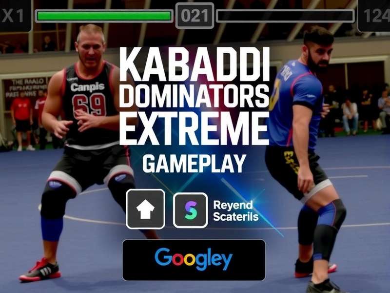 Intense Kabaddi Action in Dominators Extreme Kabaddi Dominators Extreme Gameplay