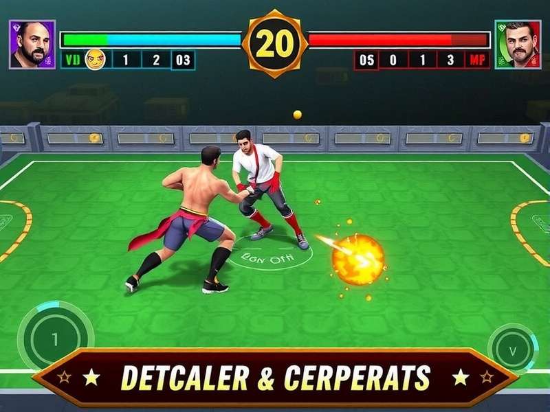 Intense Raid in Progress Kabaddi Dominators Gameplay Screenshot